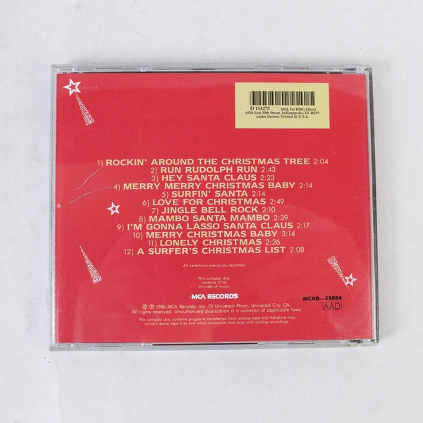 Rockin' Little Christmas CD by Various Artists 1986 MCA Records Compilation Pop