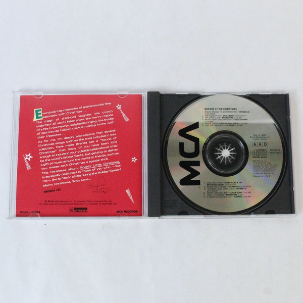 Rockin' Little Christmas CD by Various Artists 1986 MCA Records Compilation Pop