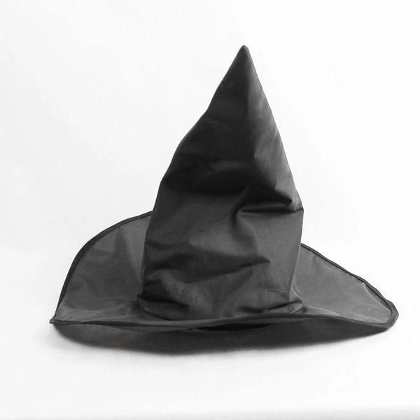 Spearhead Industries Black Witch Hat Halloween Costume Accessory Pre-owned