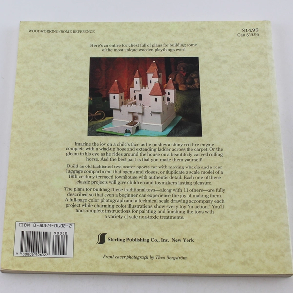 Traditional Toys by George Buchanan 1994 Sterling Publishing Paperback Book