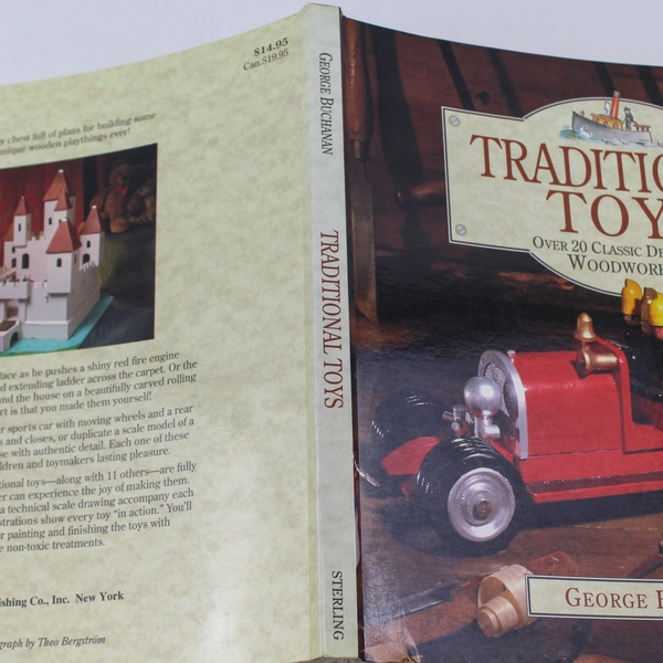 Traditional Toys by George Buchanan 1994 Sterling Publishing Paperback Book