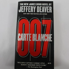 007 Carte Blanche by Jeffery Deaver 2012 Pocket Star Paperback James Bond Novel