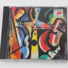 Brahms Beethoven Mozart Ax Stoltzman Ma Audio Music CD Disc 1995 Sony
