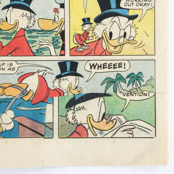 Vintage Walt Disney Uncle Scrooge Comic Book No. 200 Whitman 1982