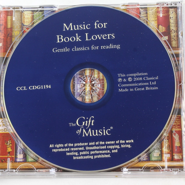 Music for Book Lovers CD 2008 Gentle Classics for Reading Pre-Owned