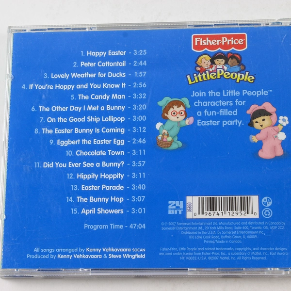 Fisher Price Little People Easter Sing Along Various Artists CD 2007