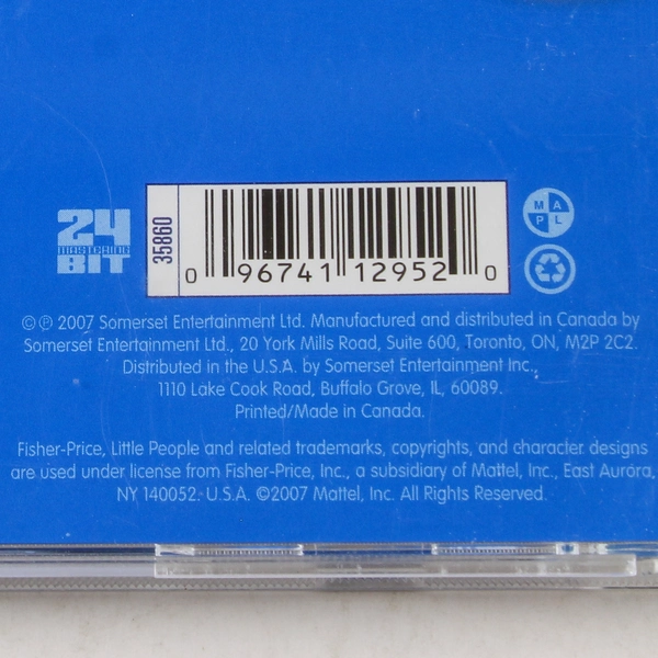 Fisher Price Little People Easter Sing Along Various Artists CD 2007