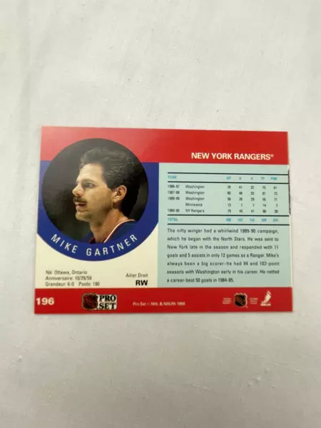 Lot of 350+ NHL Pro Set Hockey Trading Cards 1990 Season Very Good Condition