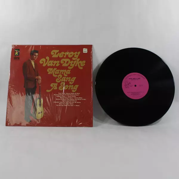 Leroy Van Dyke Mama Sang A Song Vinyl Record Album Mountain Dew Used