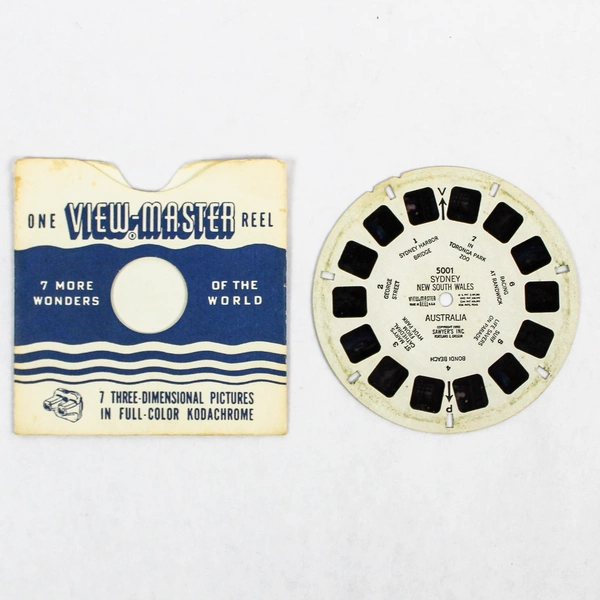 Vintage ViewMaster Reel 5001 Sydney Australia World Wonders Good Condition