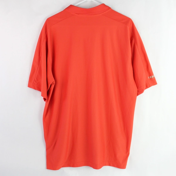 IZOD Red Short-Sleeve Polo Golf Shirt Men's Size XL