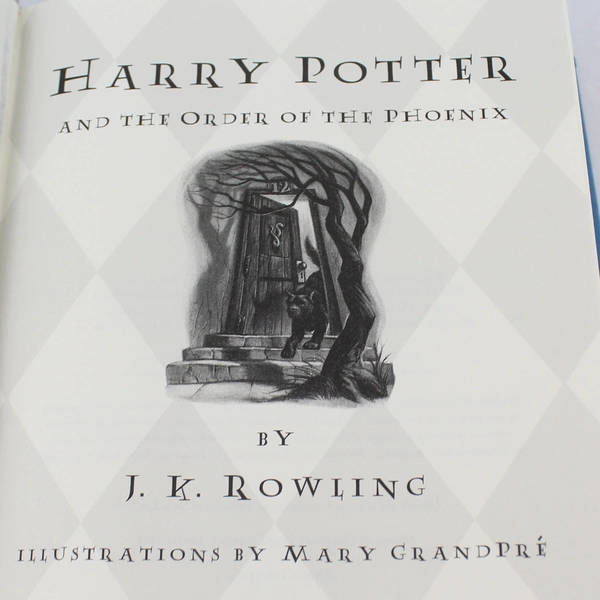 Harry Potter and the Order of the Phoenix JK Rowling First Edition HC 2003