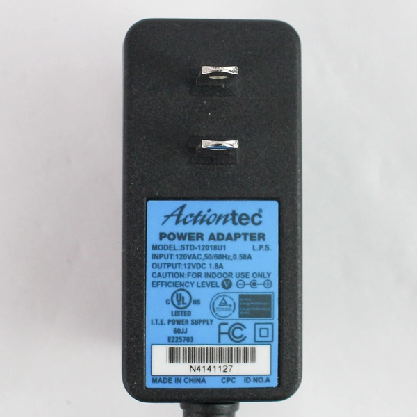 Actiontec Action Tec Power Adapter MI424WR STD-12018U1 Output 12VDC 1.8A