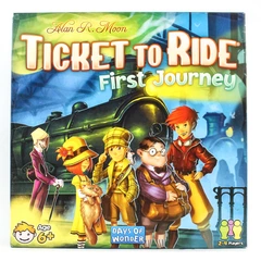 Days of Wonder Ticket to Ride First Journey Board Game Alan R. Moon Complete