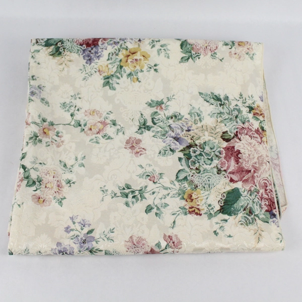 JCPenney Home Collection Cotton Blend Floral Patterned Tablecloth 58" x 98"