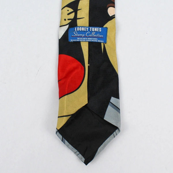 Looney Tunes Stamp Collection 1997 Tasmanian Devil Necktie 54"