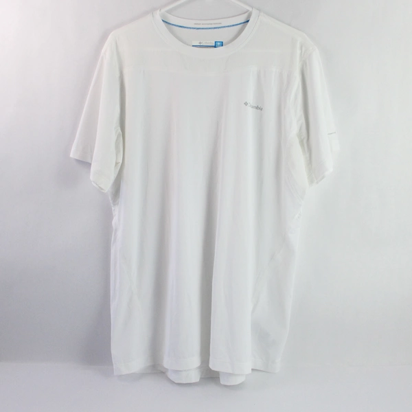 Columbia Sportswear Omni Freeze White Athletic T-Shirt Men's Size XL