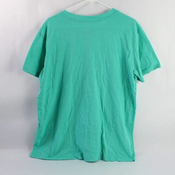 Garland Green Cotton Blend Short-Sleeved V-Neck T-Shirt Men's Size XL