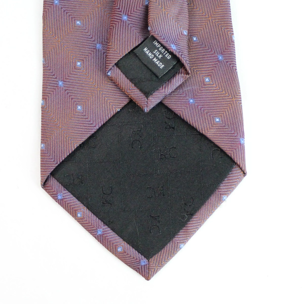 Kenneth Cole Handmade Iridescent Men's Tall Silk Necktie 66"