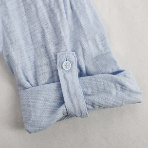 Jones New York Light Blue Long-Sleeved Cotton Shirt Women's Size XL