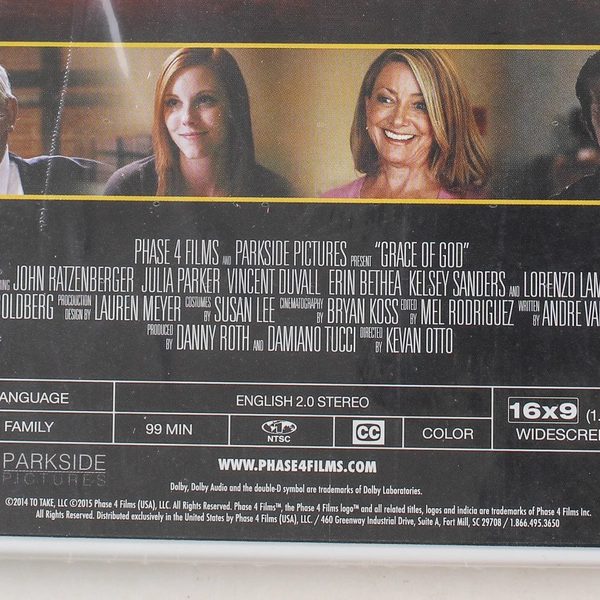 Grace Of God DVD 2014 A Story Of Easter Traditions John Ratzenberger Sealed