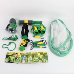 Lot of Assorted Backyard Safari Toys and Guides Insect Throw Net Compass Etc
