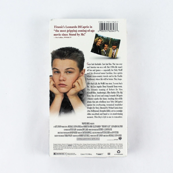 This Boy's Life 1993 Robert De Niro Leonardo DiCaprio Warner Bros