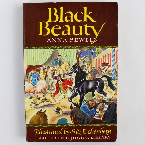 Vintage Illustrated Junior Library: Black Beauty by Anna Sewell 1981