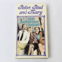Peter, Paul, and Mary 25th Anniversary Concert VHS 1990 Rhino Home Video