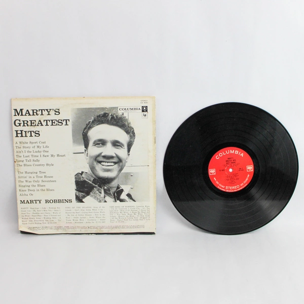 Marty Robbins Marty's Greatest Hits Vinyl Record Published By Columbia 1967