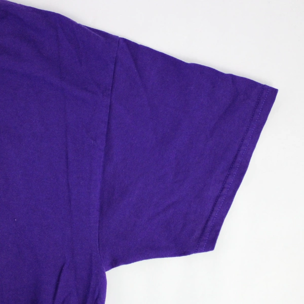 Gildan Purple Linfield Wildcats Cotton Graphic Print T-Shirt Adult Large