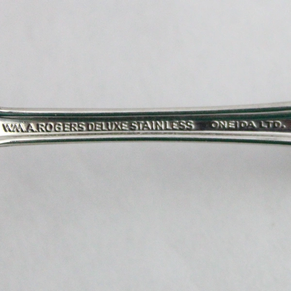 Lot of 4 Gloria Oneida Soup Spoons Made With WMA Rogers Stainless Steel
