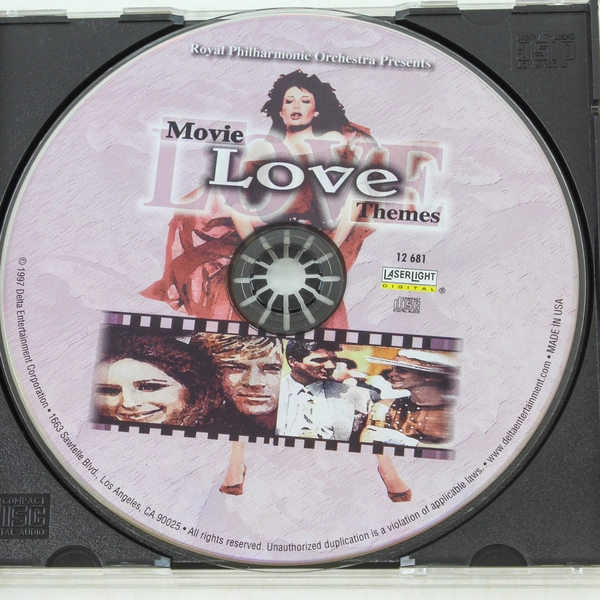 Movie Love Themes CD Royal Philharmonic Orchestra 1997 Delta Music