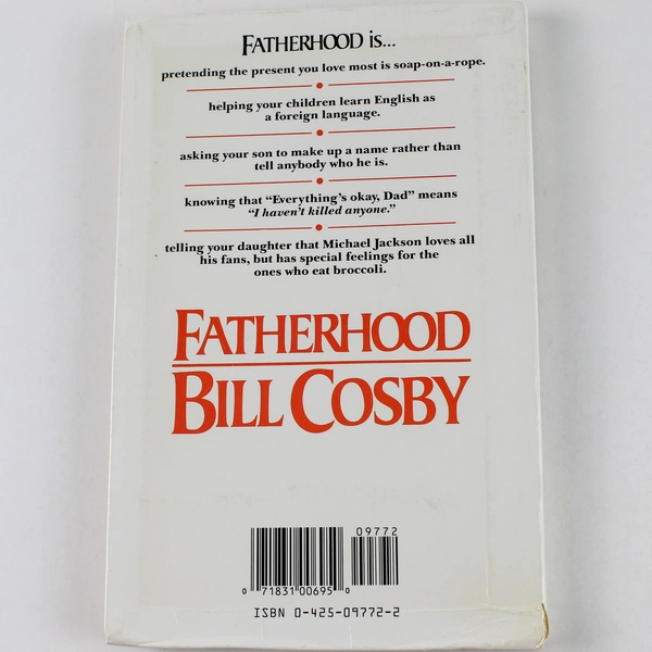Fatherhood by Bill Cosby 1987 Deluxe Paperback Edition