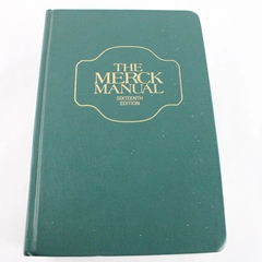 The Merck Manual Vol 1 General Medicine 16th Edition Hardcover Health Reference