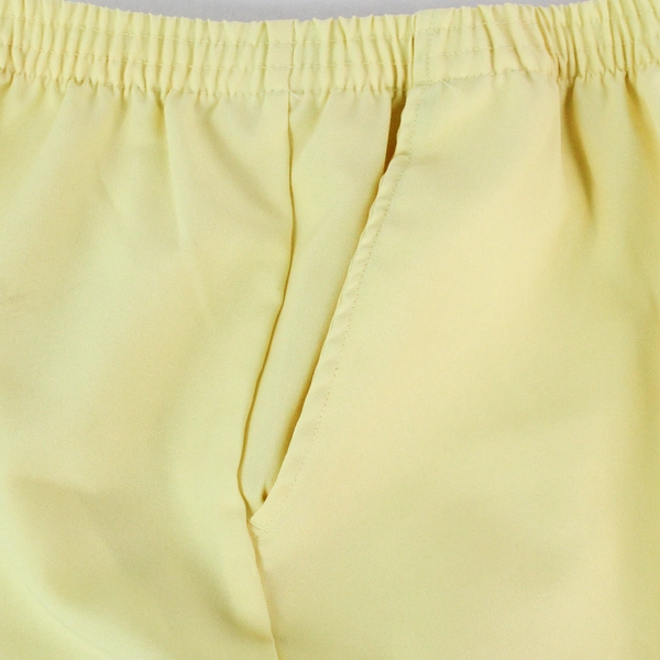 Vintage Blair Women's Bright Yellow Elastic Waist Straight Leg Size 8PS
