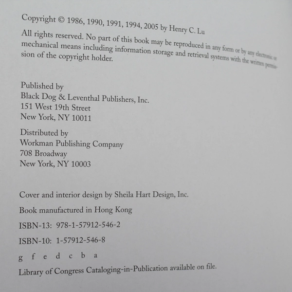 Chinese Natural Cures by Henry C. Lu 2005 Black Dog & Leventhal Paperback