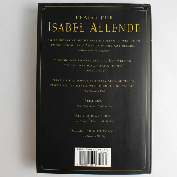 Daughter of Fortune A Novel by Isabel Allende 1999 HarperCollins Hardcover