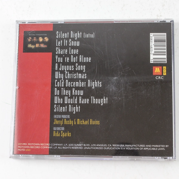 Boyz II Men Christmas Interpretations 1993 CD Motown Record Company