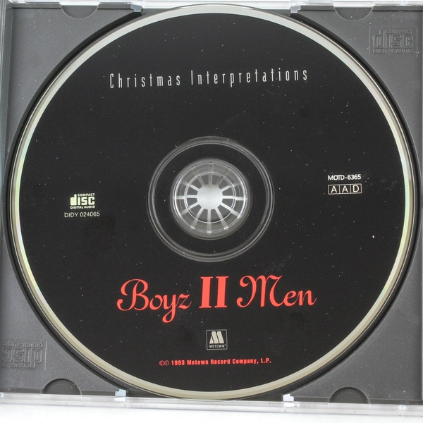 Boyz II Men Christmas Interpretations 1993 CD Motown Record Company