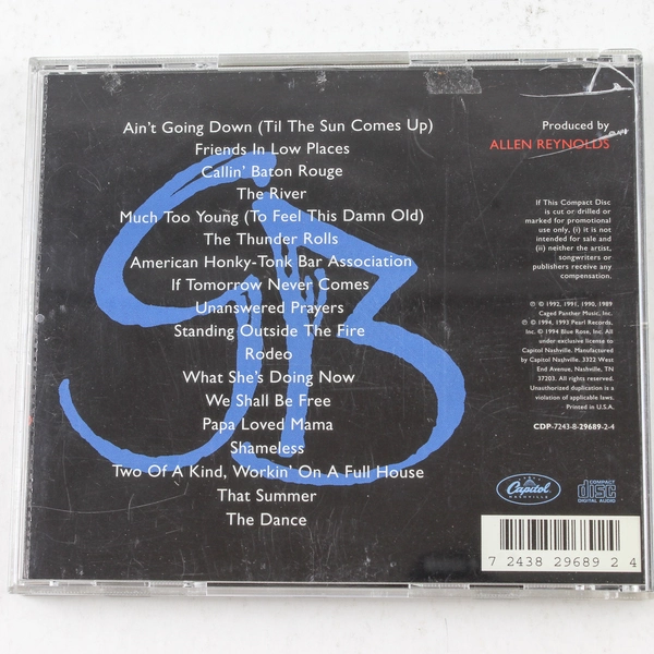 Garth Brooks The Hits CD 1994 Capitol EMI Records