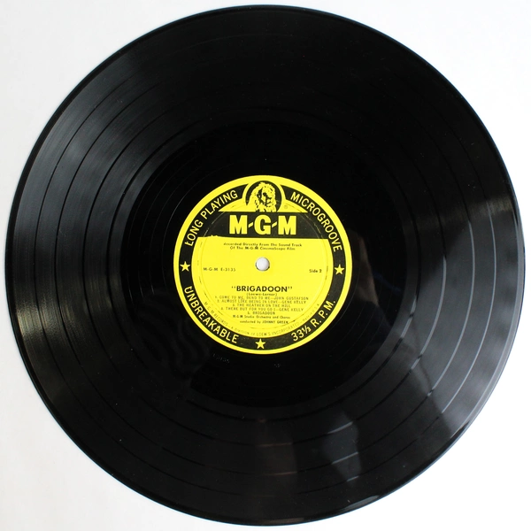 Brigadoon Vinyl Sung By Gene Kelly Van Johnson MGM Records 1954