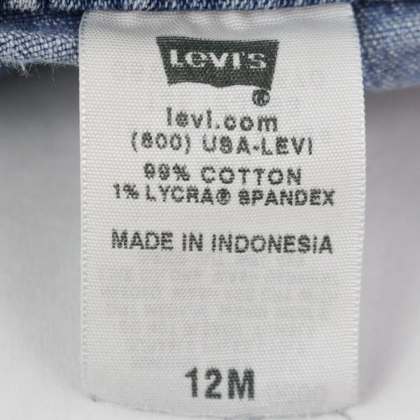 Levi Strauss Light Wash Bootcut Denim Blue Jeans Women's Size 12M