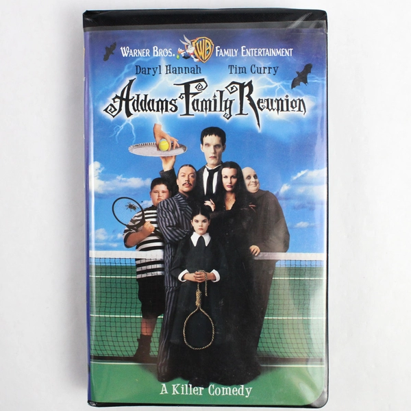 Addams Family Reunion 1998 VHS Clamshell Case Warner Home Video