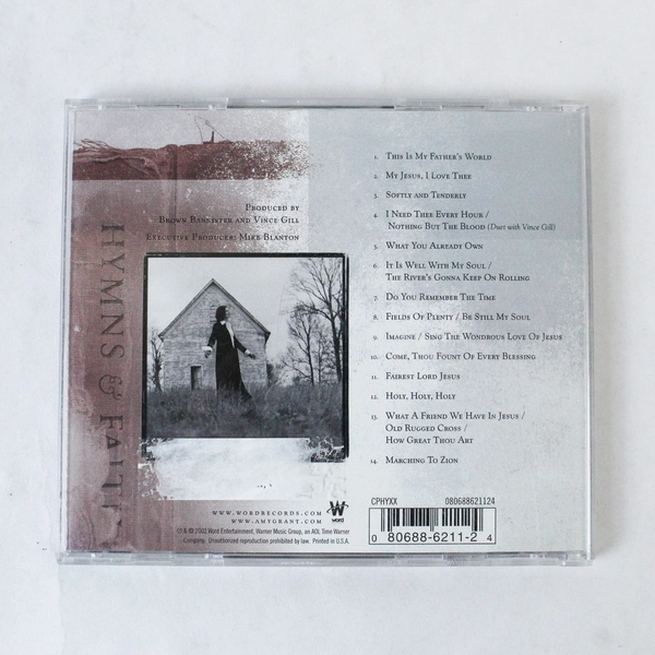 Legacy Hymns & Faith Amy Grant 2002 Word Entertainment Religious Rock