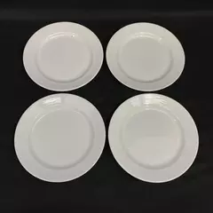 Lot of 4 Everyday Gibson Wall Street Salad Plates 9 Inch