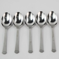 Lot of 5 Towle Montclair 18/10 Stainless Steel Tablespoons Set 7 inch