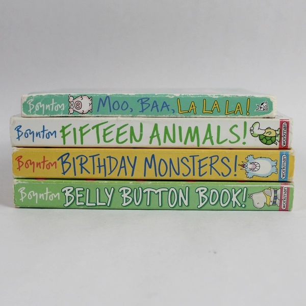 Lot of 4 Sandra Boynton Children's Board Books 2011 And 2014