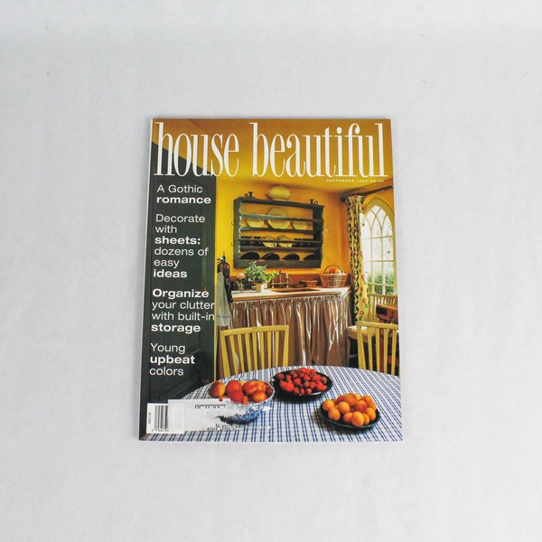 Vintage House Beautiful Magazine 1993 September Issue