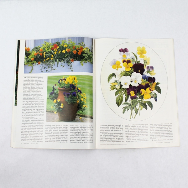 Vintage Horticulture American Gardening Magazine December 1991 Issue